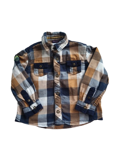 Chemise à carreaux 24 mois