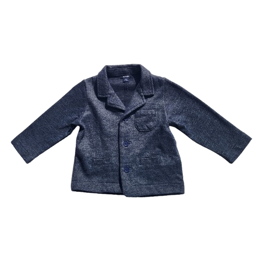 Veste bleu gris chiné 6 mois
