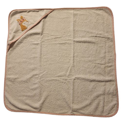 Cape de bain blanche 75x75