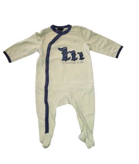 Pyjama vert 6 mois