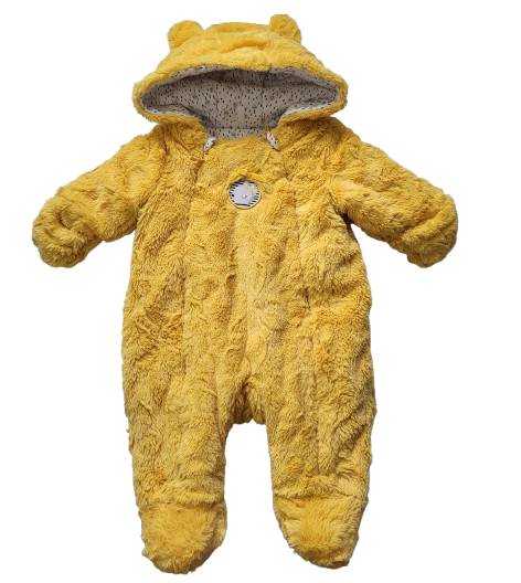 Combi-pilote jaune ourson 3 mois