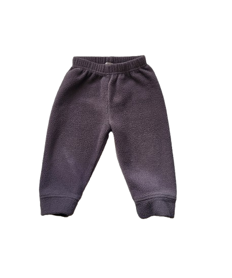 Bas de pyjama gris polaire 12 mois
