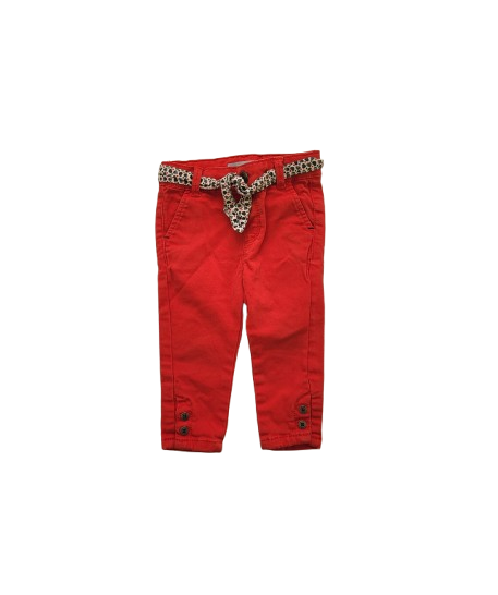 Pantalon rouge 12 mois