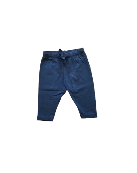Lot de deux pantalons bleu roi et bleu ciel 1 mois