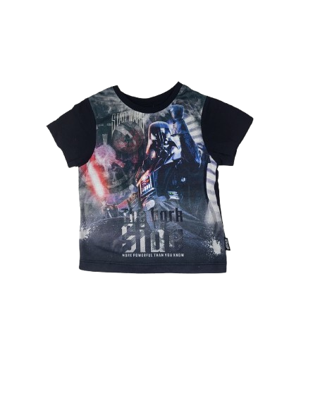 Tee-shirt noir 24 mois