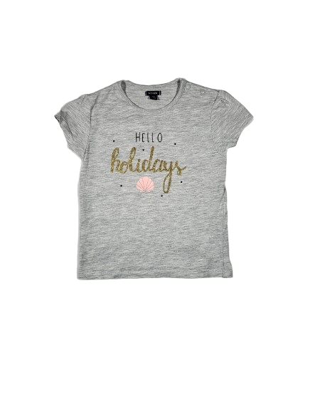 Tee-shirt gris 18 mois
