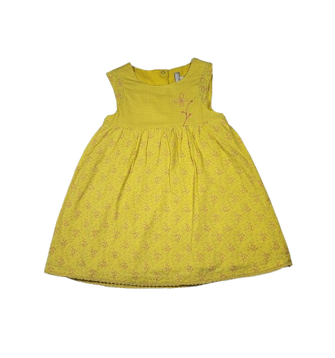 Robe jaune 18 mois
