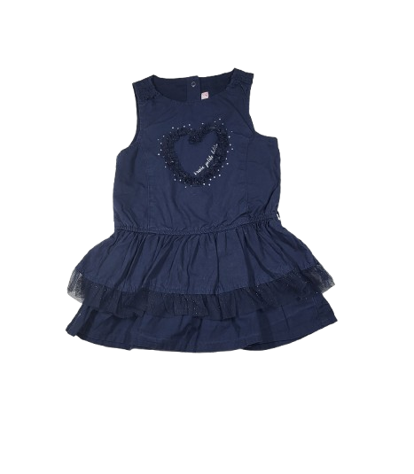 Robe bleu foncé 18 mois