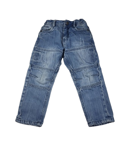 Jean bleu clair taille ajustable 3 ans