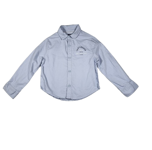 Chemise bleu ciel 3 ans