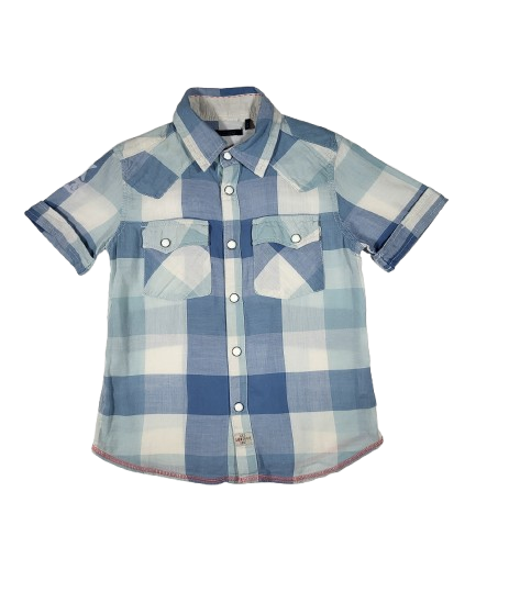 Chemise bleu 6 ans