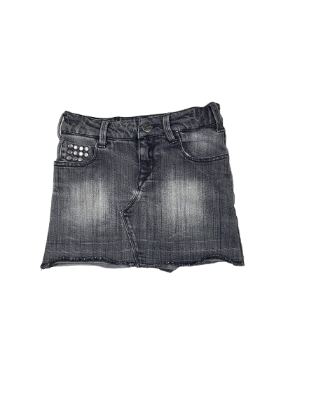 Jupe noire en jean 8 ans