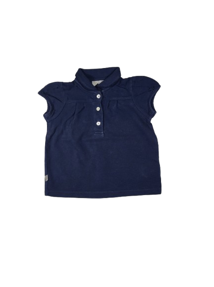 Polo bleu foncé 9 mois