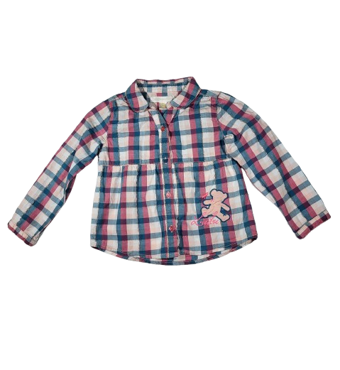 Chemise à carreaux 24 mois