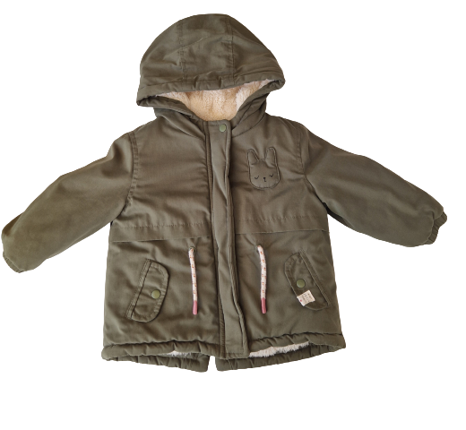 Manteau kaki 18 mois