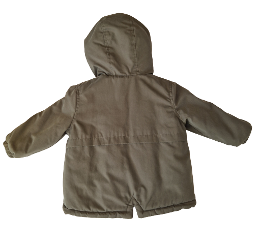 Manteau kaki 18 mois