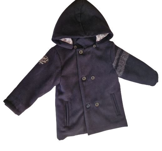 Manteau bleu Marèse 3 ans