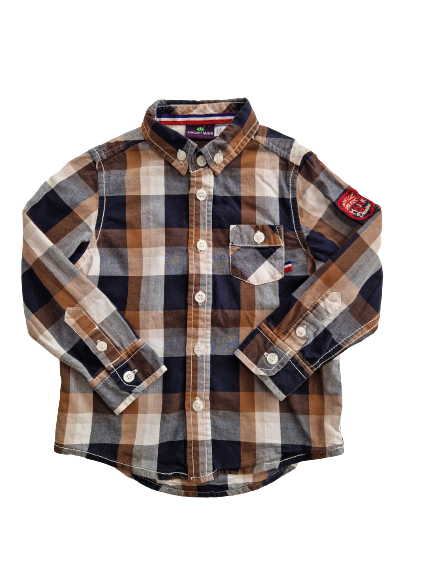 Chemise carreaux Sergent Major 3 ans