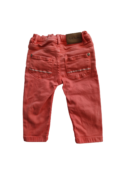 Pantalon rose orangé Paul Smith Baby 6 mois