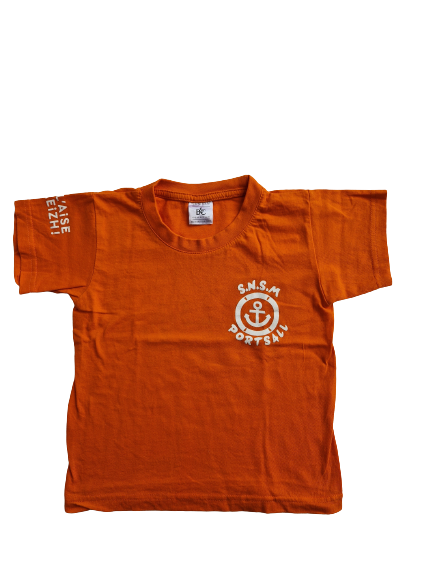 Tee-shirt orange B&C collection 3 - 4 ans