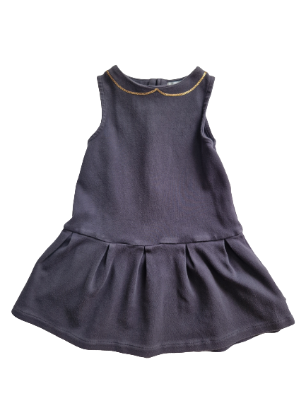 Robe grise foncée Obaïbi 3 ans