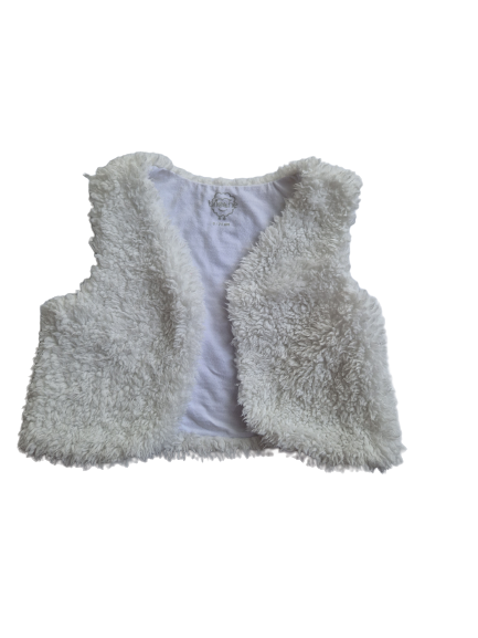 Gilet serveur blanc Brioche 9 mois