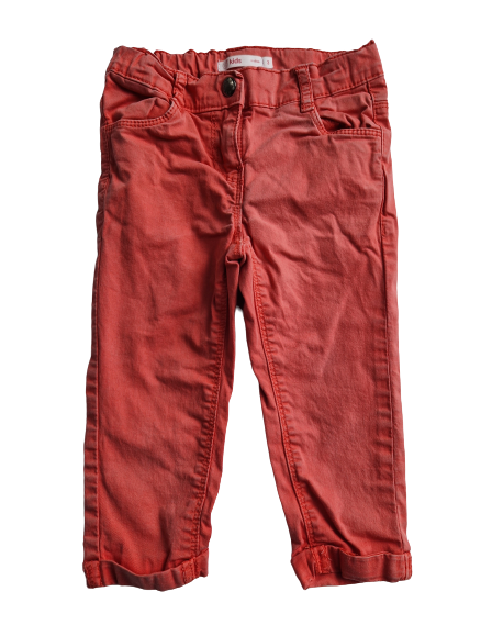 Pantalon rouge Gémo 3 ans