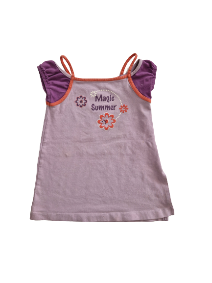 Tee-shirt violet 3 ans