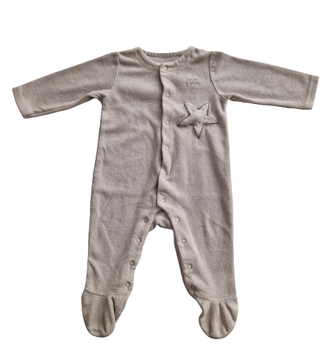 Pyjama gris Sucre d'orge 6 mois