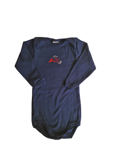 Body bleu Petit Bateau 9 mois