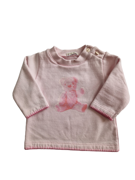 Sweat rose Grain de blé 6 mois