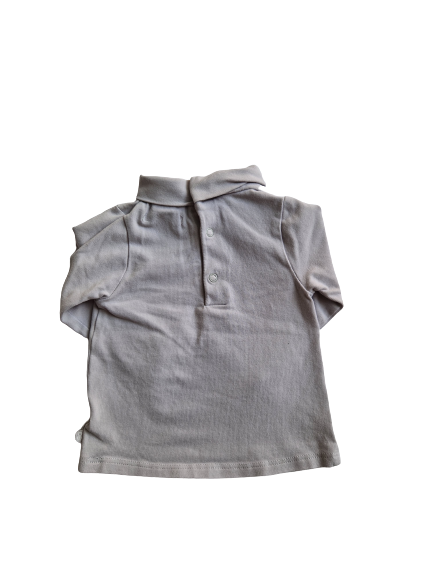 Sous-pull gris Obaïbi 3 mois