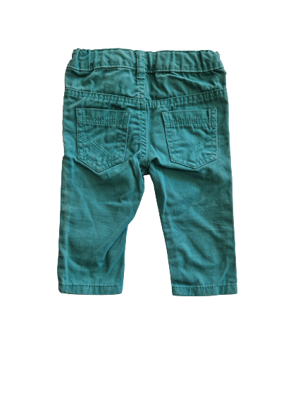 Pantalon vert taille ajustable Gémo 6 mois