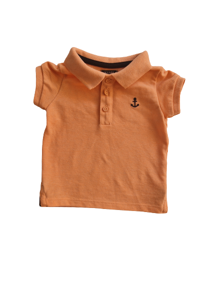 Polo orange 3 mois