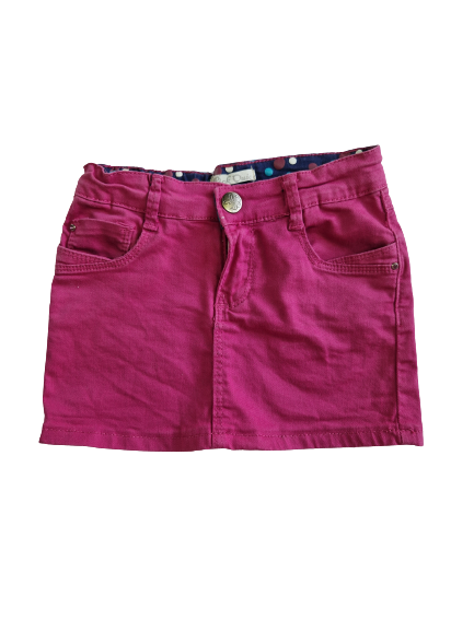 Jupe fuchsia taille ajustable 3 ans