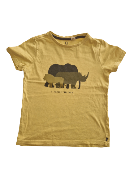 Tee-shirt jaune Okaïdi 6 ans