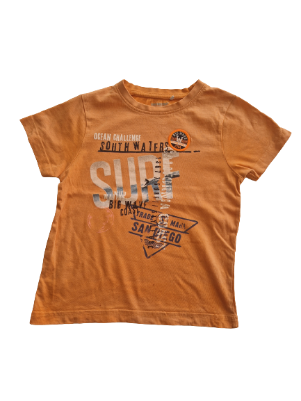 Tee-shirt orange Orchestra 6 ans