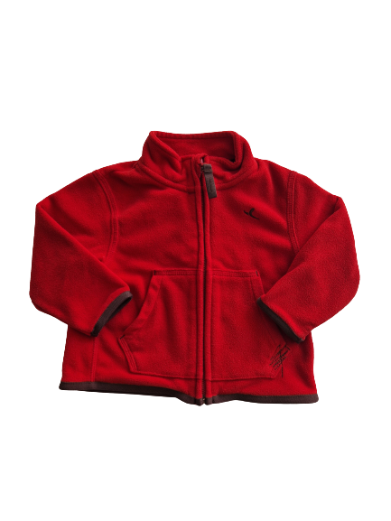 Veste rouge polaire Décathlon 12 mois