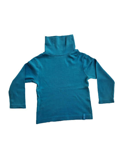 Sous-pull turquoise Okaïdi 24 mois