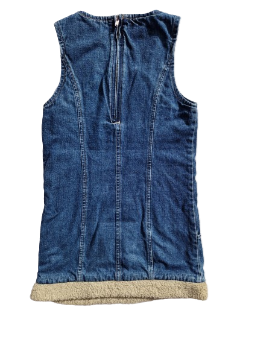 Robe en jean doublé Mademoiselle Petit Boy 4 ans