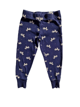 Legging bleu foncé Kiabi 3 ans