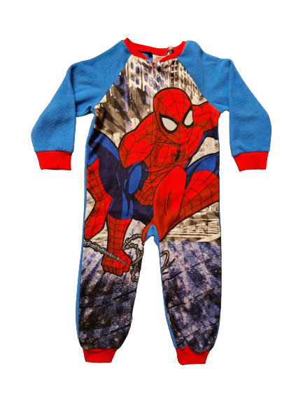 Pyjama polaire combi Spiderman Marvel 4 ans