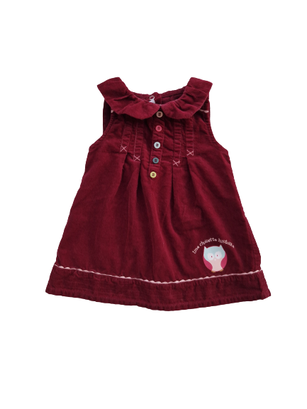 Robe bordeaux Kimbaloo 6 mois