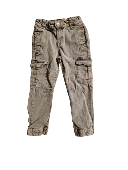 Pantalon jogger kaki taille ajustable Orchestra 4 ans