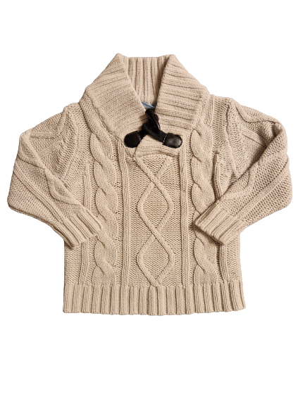 Pull gris en maille NKY 3 ans