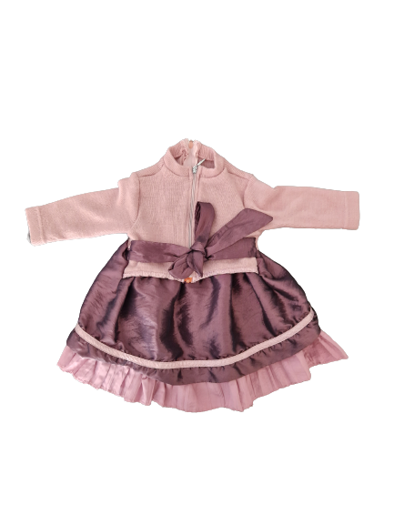 Robe rose et violette Carla 12 mois