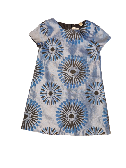 Robe bleu pailletée Okaïdi 6 ans