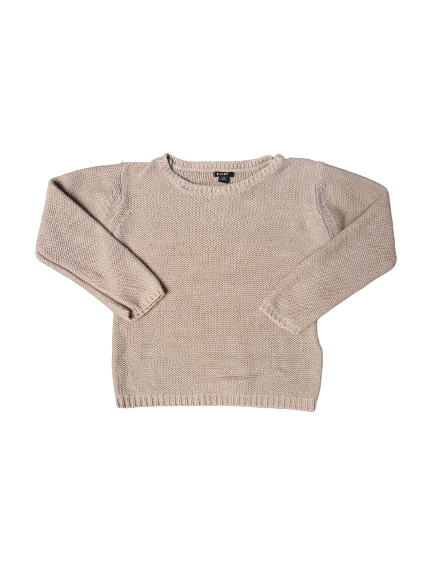 Pull gris en maille Kiabi 4 ans