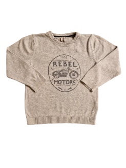 Pull gris en tricot Orchestra 5 ans