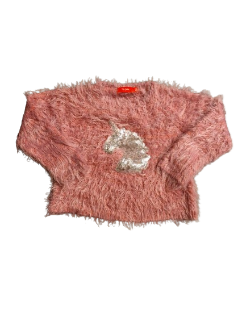 Pull rose Tissaia 3 ans